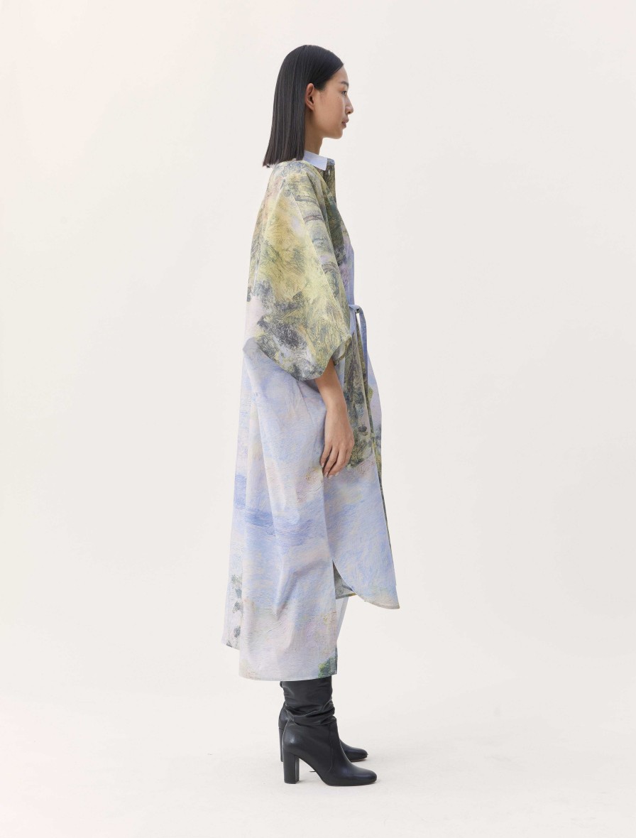 Clothing Ninety Percent | Episokpi Shirt Dress In Two Trees Print ...